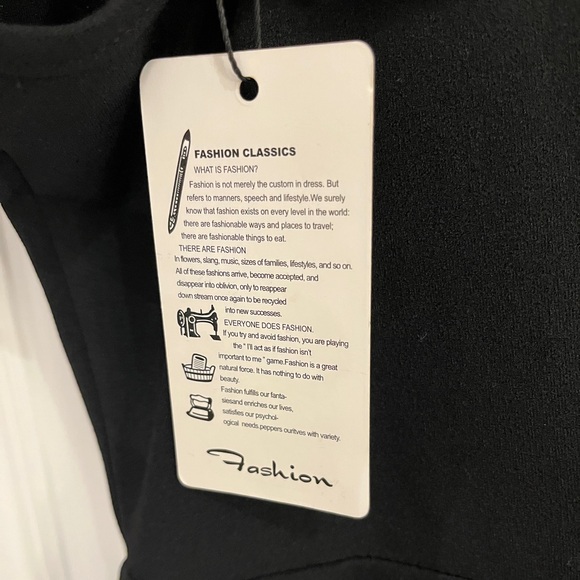 Black Ruffle Dress - Picture 6 of 8